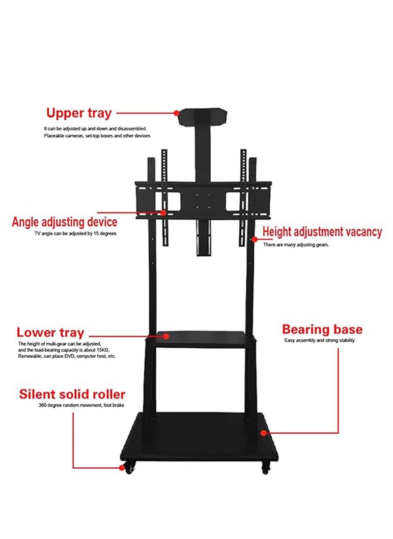 Stargold TV Floor Stand Mobile TV Bracket For 32-75 Inch TV  - Image 4