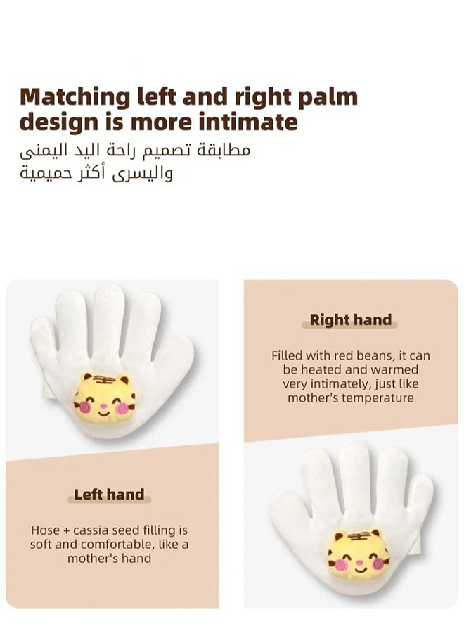 MIXDE Baby Soothing Palm - Mom-Like Hand-Shaped Infant Anti-Startle Jump Sleep Aid Pillow  - Image 4
