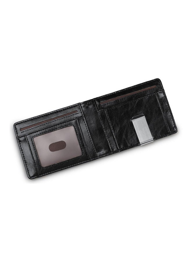 Anti Magnetic Leather Wallet Black  - Image 3
