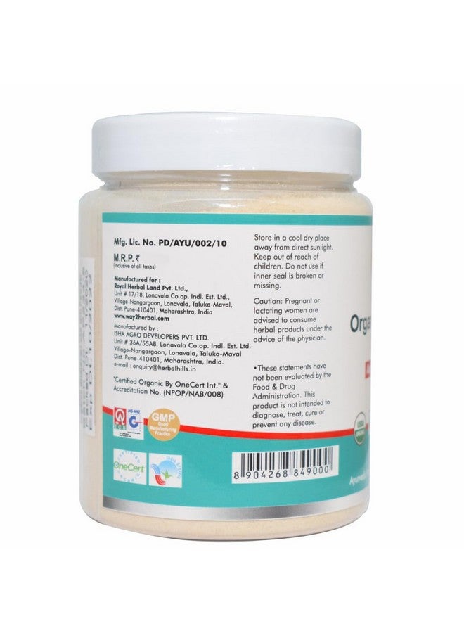 Way2Herbal مسحوق شاتافاري العضوي من واي2هيربال (200 جرام عبوة واحدة) - Image 5