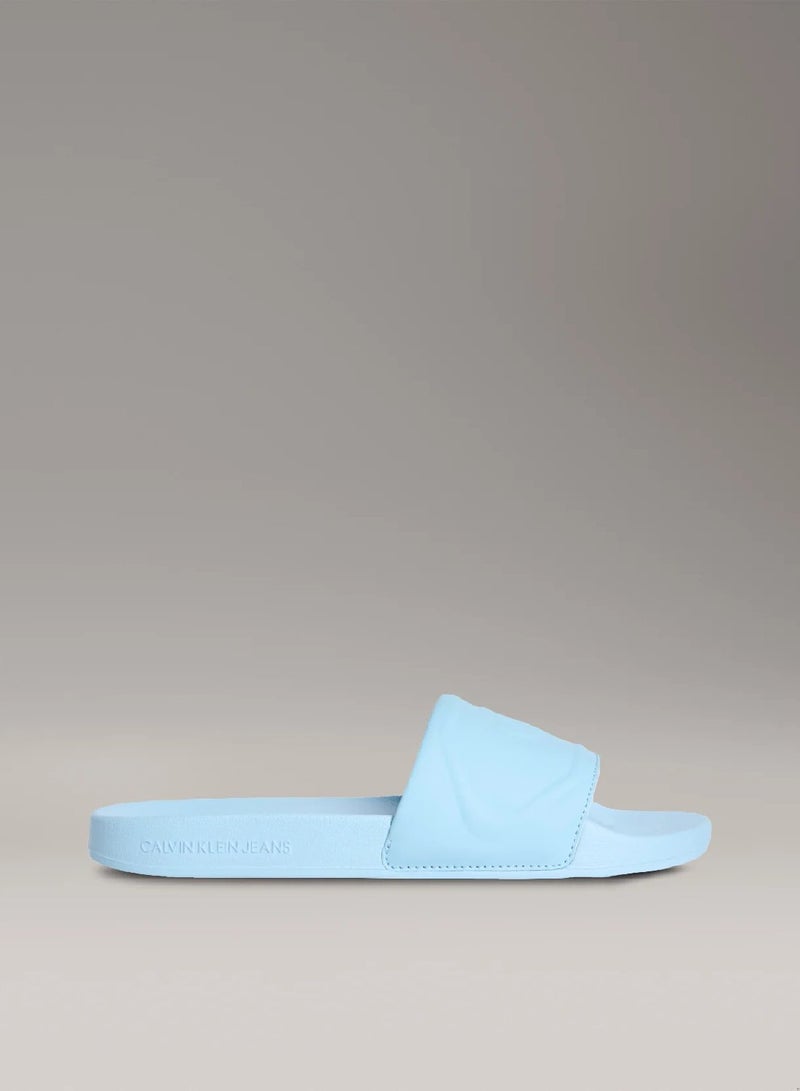 كالفن كلاين جينز شبشب بشعار - Image 1