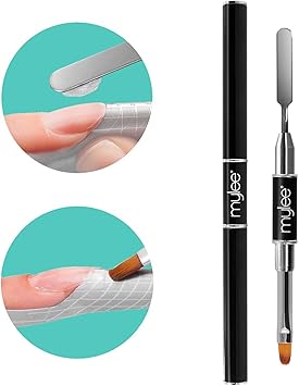 Mylee Magic Extender Gel DualEnded Tool 2 in 1 Brush Picker for UV LED Nail Art Nail Tips Extensions Builder - Image 3