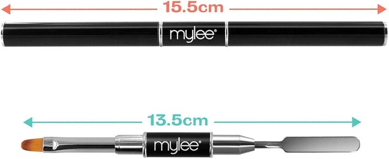 Mylee Magic Extender Gel DualEnded Tool 2 in 1 Brush Picker for UV LED Nail Art Nail Tips Extensions Builder - Image 2