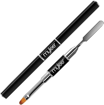 Mylee Magic Extender Gel DualEnded Tool 2 in 1 Brush Picker for UV LED Nail Art Nail Tips Extensions Builder - Image 1