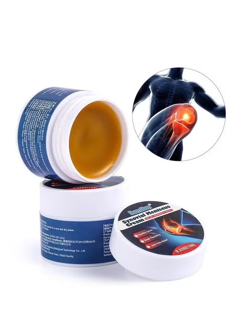 Sumifun Knee Joint Pain Relief Ointment, Meniscus Damage, Knee & Leg Arthritis Cream, Fast Absorbing, Tenosynovitis in Hand & Foot, Cooling Gel, Fast Acting Joint & Bone Treatment Cream for Muscle & Joint Pain - Image 2