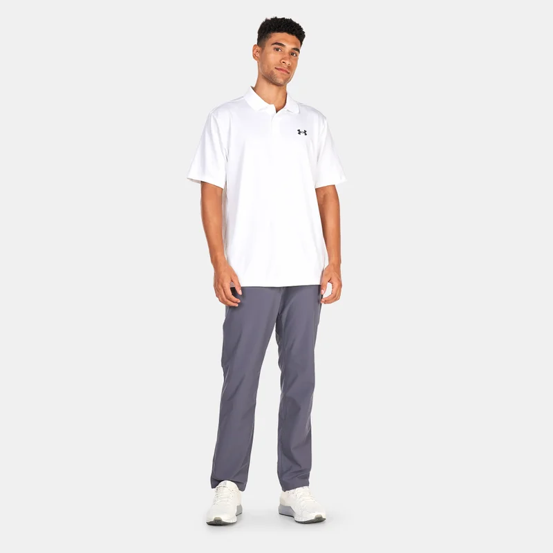 Under Armour White Men's UA Performance 3.0 Polo Shirt for Men | Best Price UAE