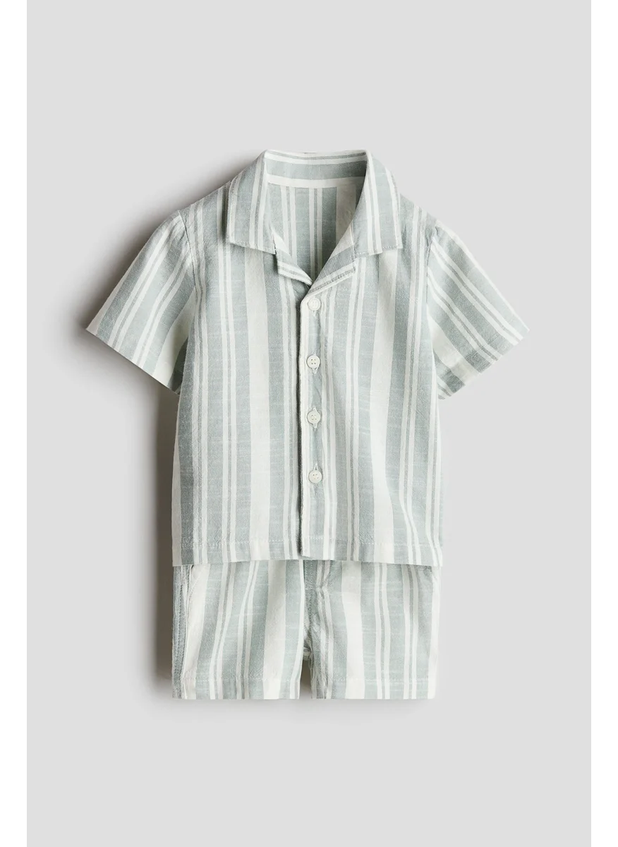 H&M 2-Piece Printed Cotton Set
