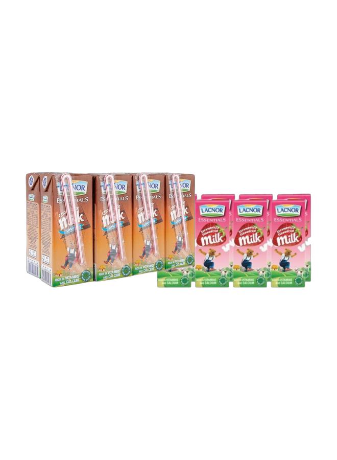Lacnor Long Life Milk Banana 180ml Pack of 8 - Image 1