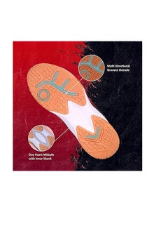 Nivia HY-Court 2.0 Badminton Shoes | 11 UK / 12 US / 45 EU | For Mens and Boys | Non-Marking Shoe | Court Shoe | For Badminton, Squash, Tennis Players	2  - Image 5