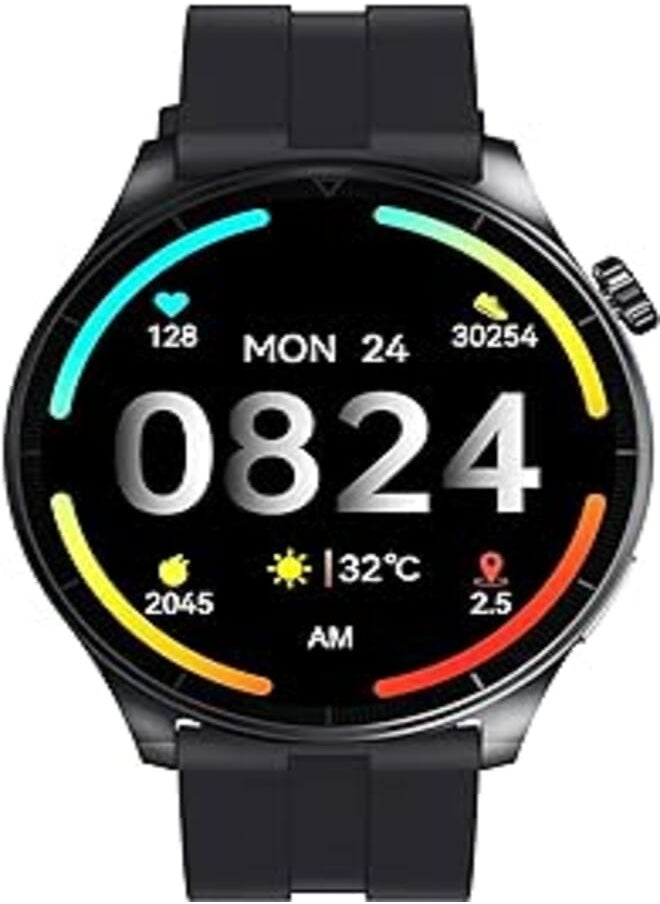 Generic - Smart GL-3 | Smartwatch with Full Touch Display, Heart Rate Monitor, and Multiple Sport Modes - Fitness Tracker with Weather Forecast, Bluetooth Call, and Health Monitoring - Image 1