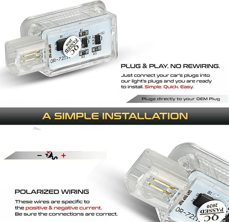 QASULER LED Footwell Light for Land Rover - Image 5