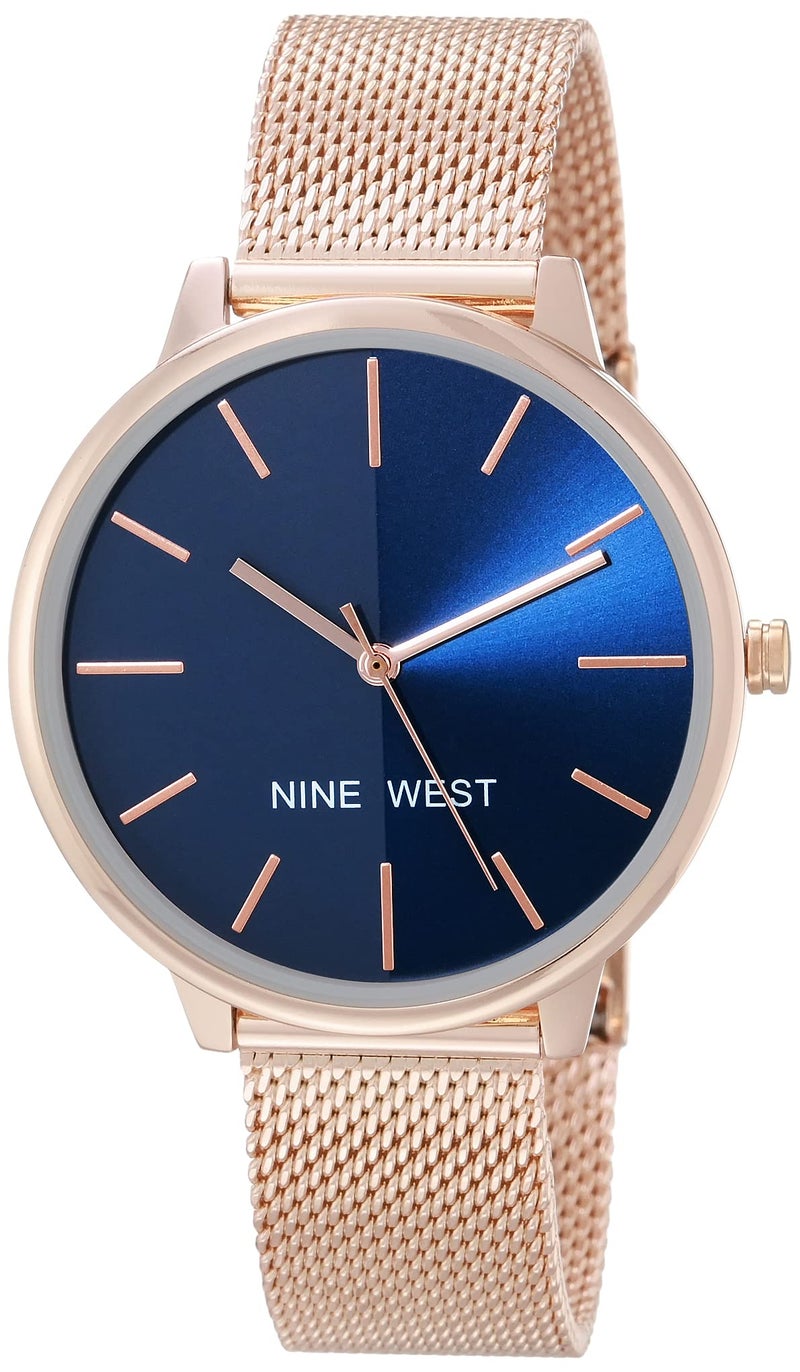 Nine West Women's Mesh Bracelet Watch - Image 1