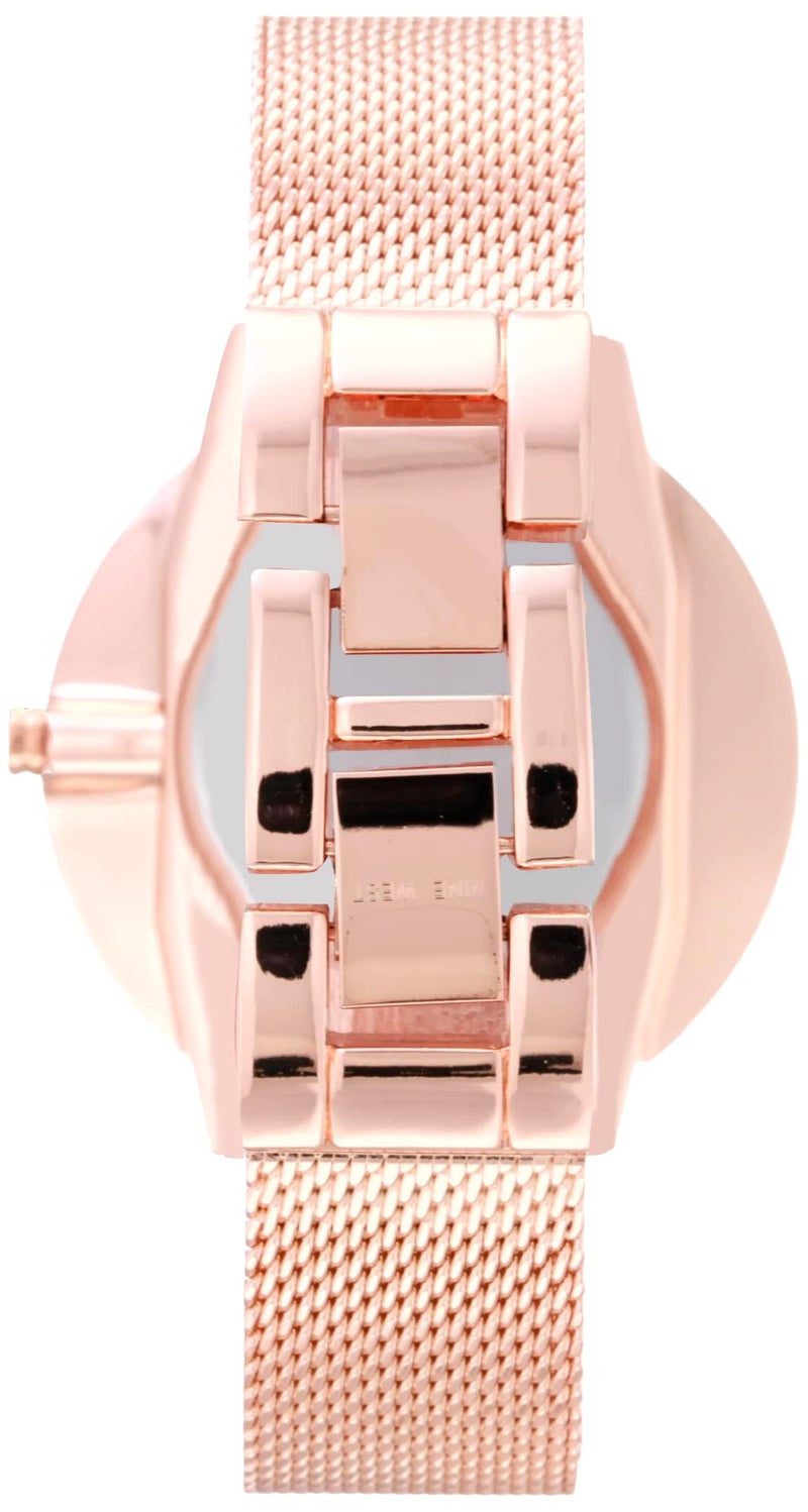 Nine West Women's Mesh Bracelet Watch - Image 4