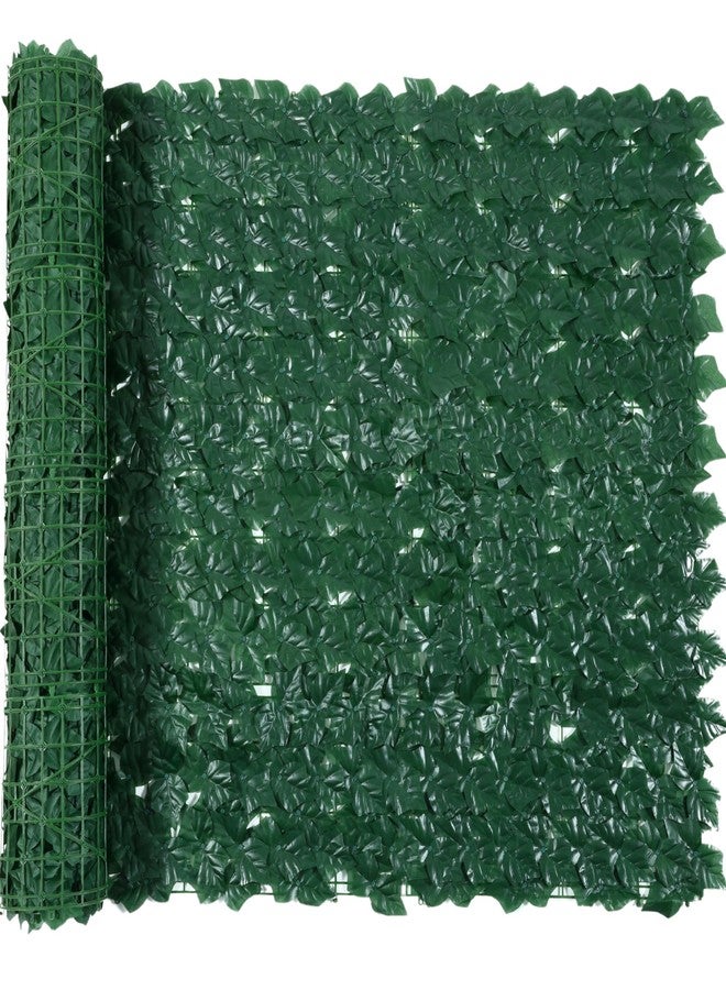 Jinwu Artificial Ivy Privacy Fence Screen, 120x40 Inch Artificial Faux Ivy Hedge, Expandable Faux Privacy Fence with 80 pcs Zip Ties Decoration for Wall Screen, Outdoor Garden, Wedding Decor - Image 1