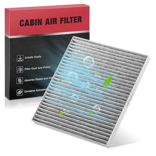 BDFHYK CF10709 Cabin Air Filter w/Activated Carbon Compatible with Kia 2010-2013 Forte/Forte Koup, Forte5, Rio, Rio5, Rondo, Sportage, Compatible with Hyundai Tucson, Genesis Coupe, Accent, Veloster - Image 1