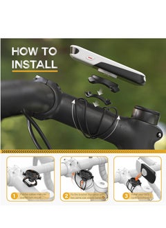 SYOSI SYOSI Quarter Turn Edge GPS Computer Bracket, Bicycle Computer Mount, Bicycle Stem Computer Mount, Road Mountain Bike Accessories Compatible for Garmin Bike GPS Computer, XOSS G, iGPSPORT GPS  - Image 5