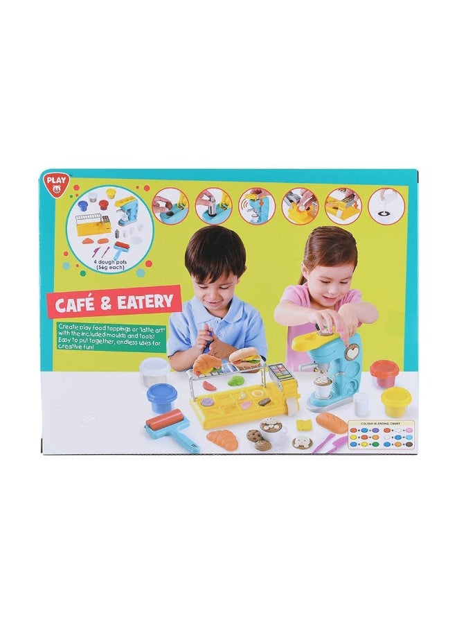 PLAYGO مجموعة لعب مقهى ومطعم بلاي جو (22 قطعة) - Image 4