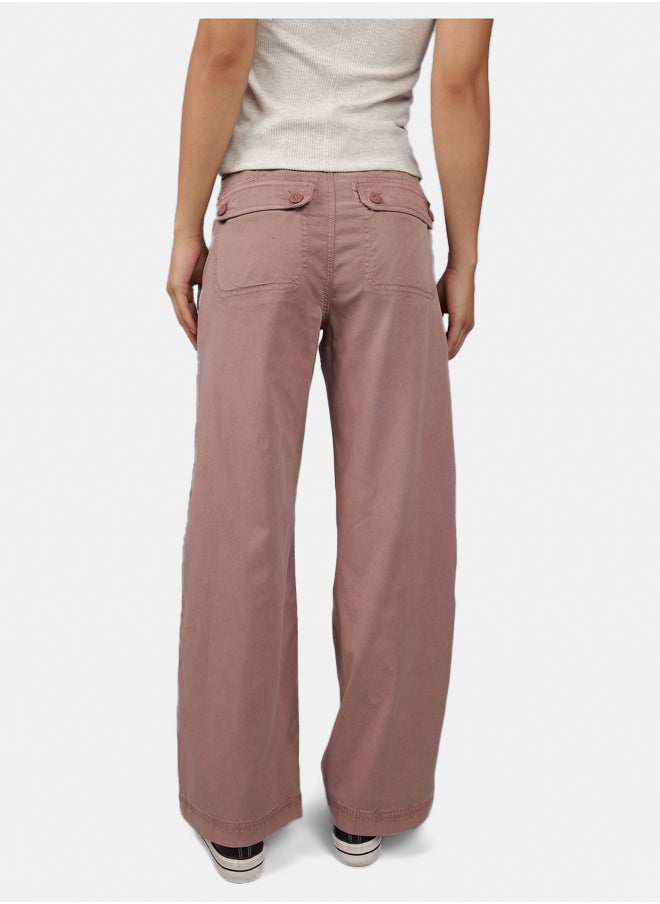 American Eagle - AE Dreamy Drape High-Waisted Baggy Wide-Leg Convertible Pant - Image 1