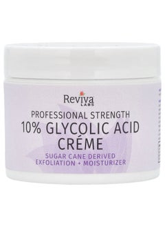 Reviva Labs Reviva Labs, 10% Glycolic Acid Cream, 2 oz (55 g)  - Image 1