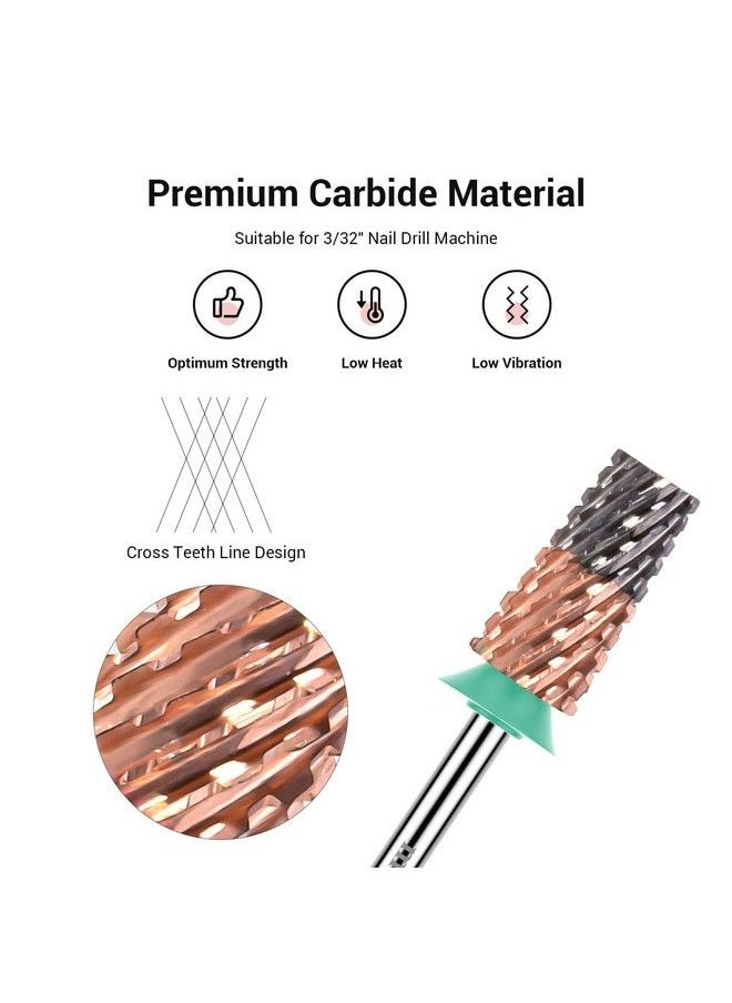 MelodySusie Tapered Barrel Nail Drill Bits 332  - Image 3