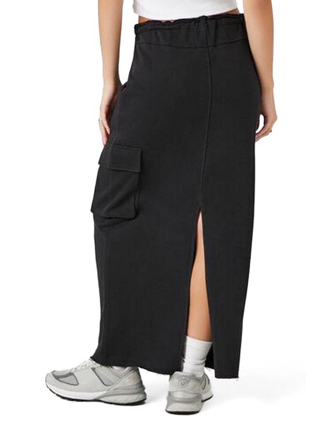 FOREVER 21 French Terry Toggle Maxi Skirt - Image 5