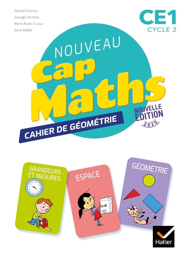 Cap Maths CE1 Éd. 2020 - Cahier de Géométrie-Mesur  - Image 1