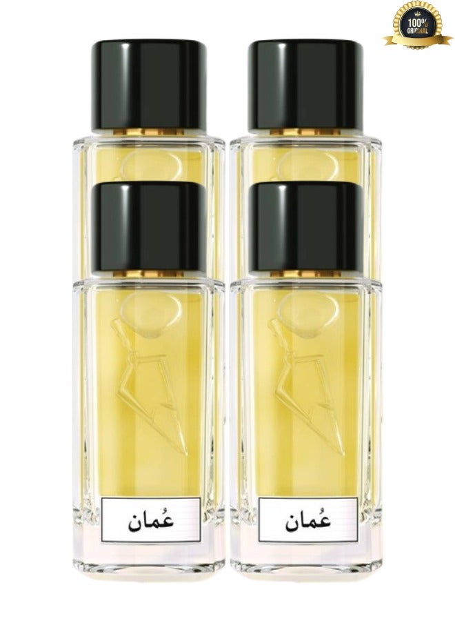 أومان 4 قطع عطر عمان 100مل - Image 1