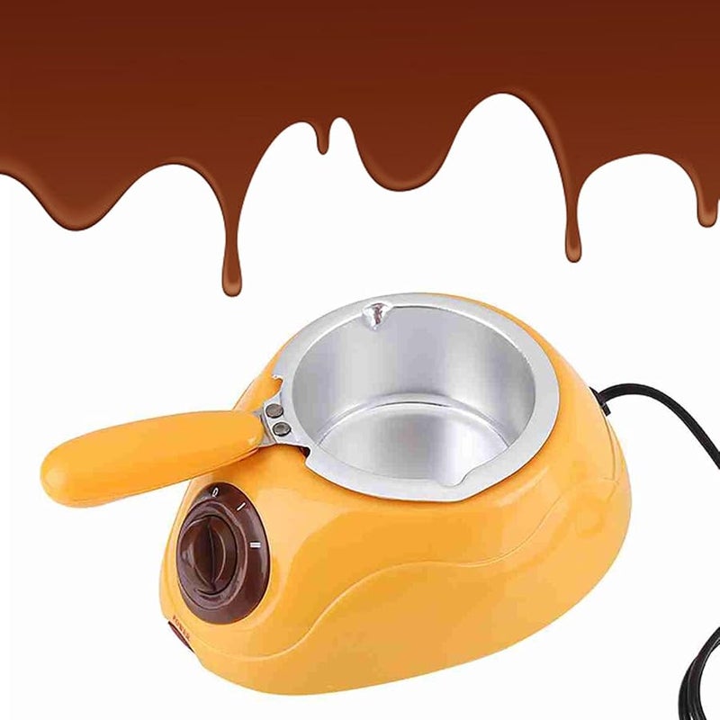 آلة تدفئة الشوكولاتة فوندو الكهربائية قابلة لضبط درجة الحرارة من 40°C إلى 70°C لتحضير الحلويات بنفسك - Image 5