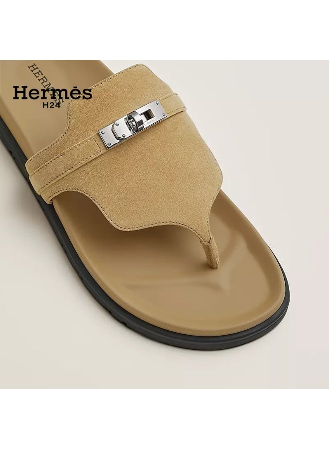 Hermes H24 صندل «هيرميس H24 إمباير» بنعل تشريحي ومشبك «كيلي» الأيقوني المطلي بالبالاديوم - Image 4