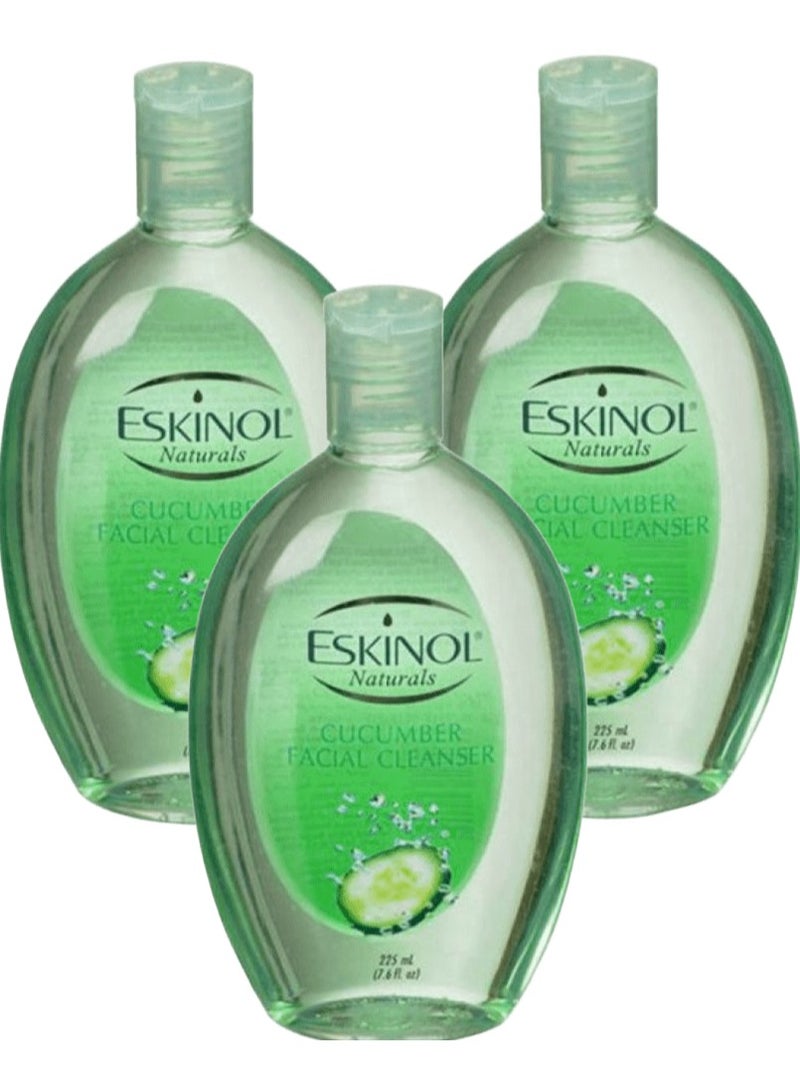 إسكينول منظف عميق للوجه بخلاصة الخيار النقي - 225 مل - 3 حبه - Image 1