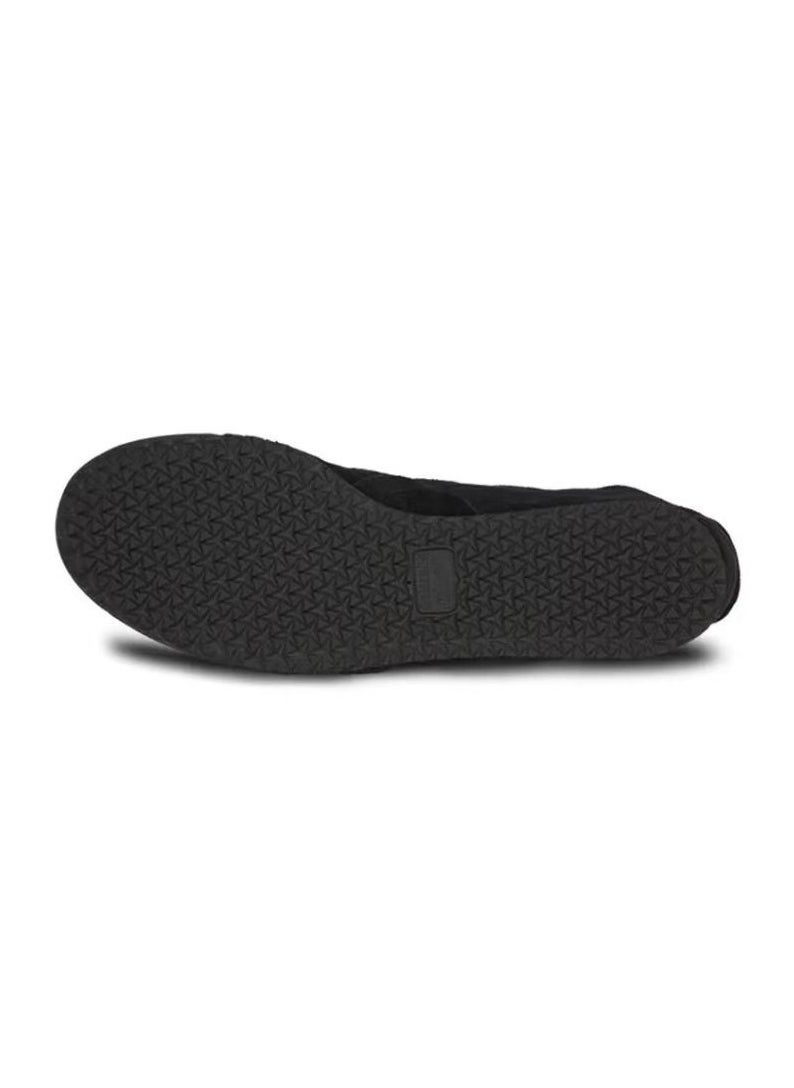 Onitsuka Tiger - Men and Women MEXICO 66 Slip-On Canvas Casual Shoes ALL Black - Image 1