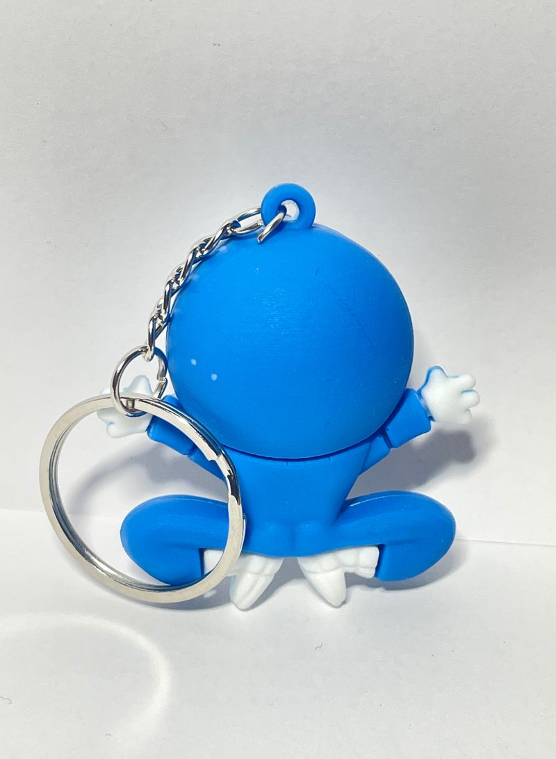 Distinctive cartoon keychain distinctive accessory keychain with Doraemon character design that fits with car keys wallet and bag wonderful and beautiful gift - Image 3