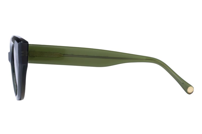 RADLEY London 6502 Women's Chunky Vintage Cat Eye Sunglasses, UV400 Protection, 52 mm, Palm Leaf Green - Image 3