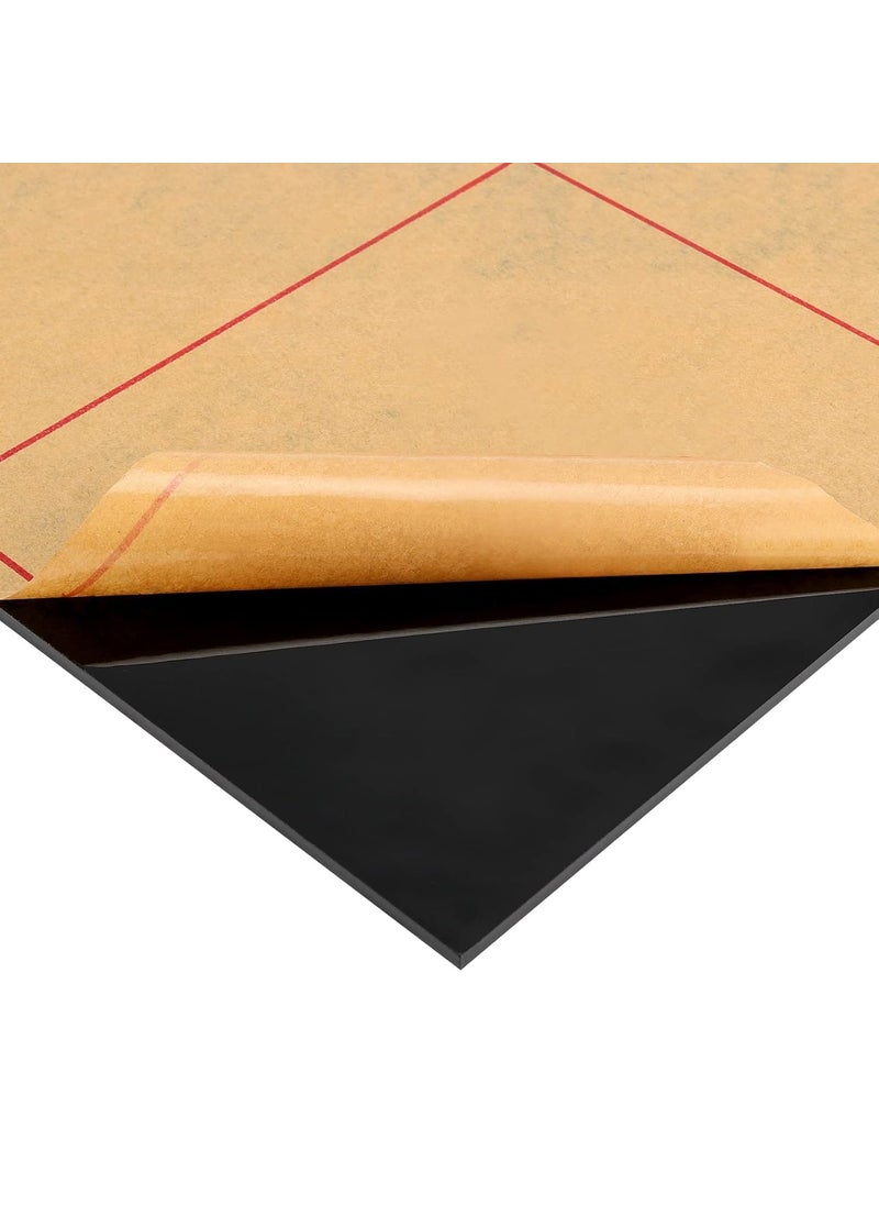 Sure Laser Cut Sure Laser Cut Black Acrylic Plexiglass 3mm Sheet Pieces 18 x 24 3mm Black for Home Decor Handcraft Painting PhotographyDisplay Stand 1 