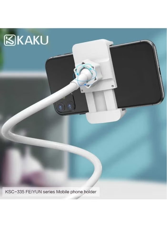 Kaku Portable Desktop Phone Holder – Adjustable Stand for Desk, Bed & Office, Sturdy & Flexible Mount for Smartphones and Tablets – Compatible with iPhone, Samsung, Huawei & More – Ergonomic Design for Hands-Free Viewing - Image 3