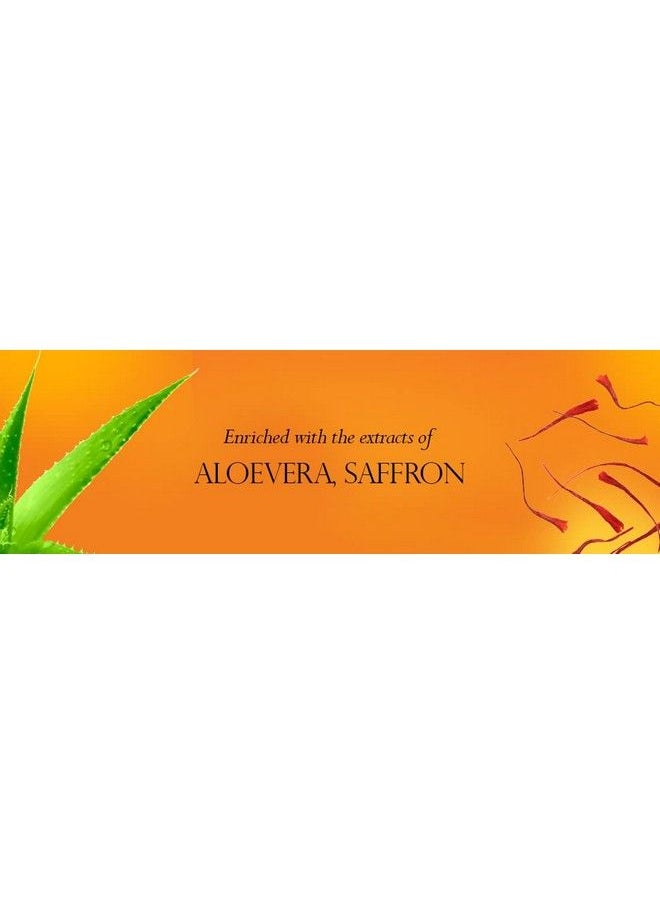 Sunny Saffron Gold Facial Cream With Goodness Of Aloevera Saffron & Multifruits ; Instantly Revitalizes Dull Complexion Maintains Skin Elasticity Evens Skin Tone ; For Women Of All Skin Type 100Gm  - Image 5