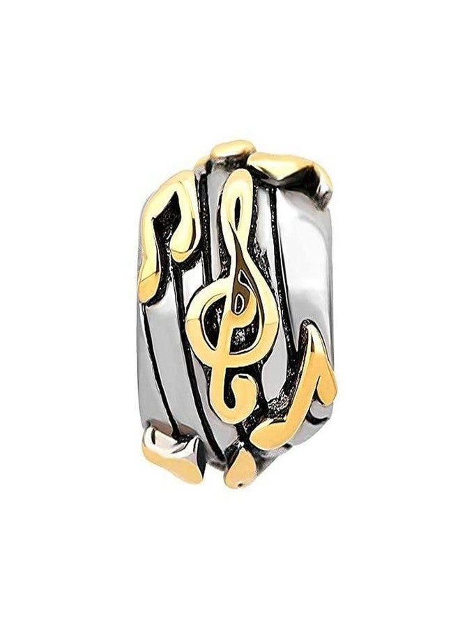 كون بيد خرزات كونبيد على شكل نوتات موسيقية متوافقة مع أساور وقلائد باندورا للنساء - Image 2