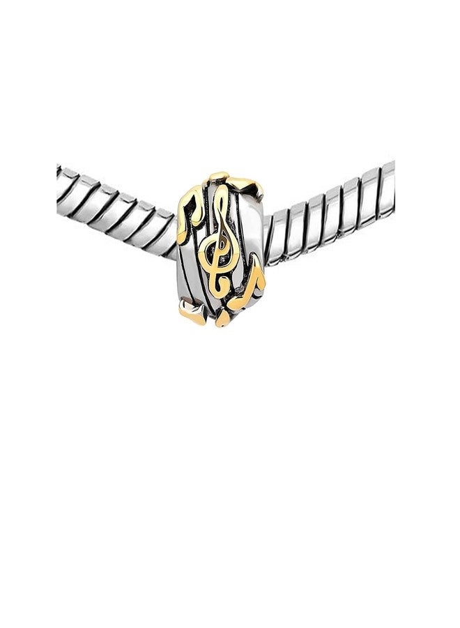 كون بيد خرزات كونبيد على شكل نوتات موسيقية متوافقة مع أساور وقلائد باندورا للنساء - Image 3