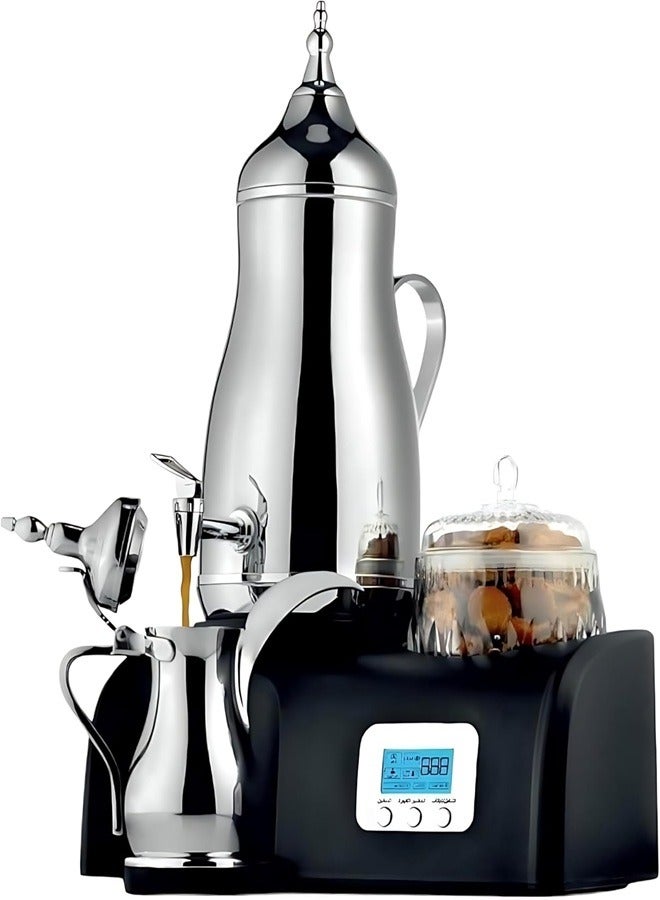 Gulf Electric Dallah for preparing Arabic coffee, 4-liter capacity - Image 1
