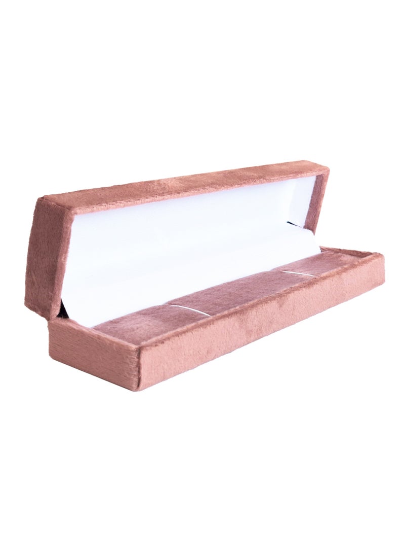 Generic - Velvet Box for Long Chain Gifts jewelers and Accessories Bracelet Storage Bag - Jewelry Display Box for Wedding - Engagement - Proposal - Birthday and Anniversary - Image 1