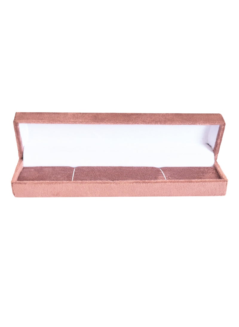 Generic - Velvet Box for Long Chain Gifts jewelers and Accessories Bracelet Storage Bag - Jewelry Display Box for Wedding - Engagement - Proposal - Birthday and Anniversary - Image 1