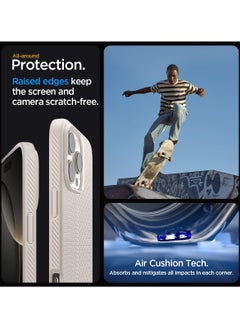 Spigen Spigen Liquid Air Designed for iPhone 16 Pro Max Case Cover (2024) - Natural Titanium  - Image 5