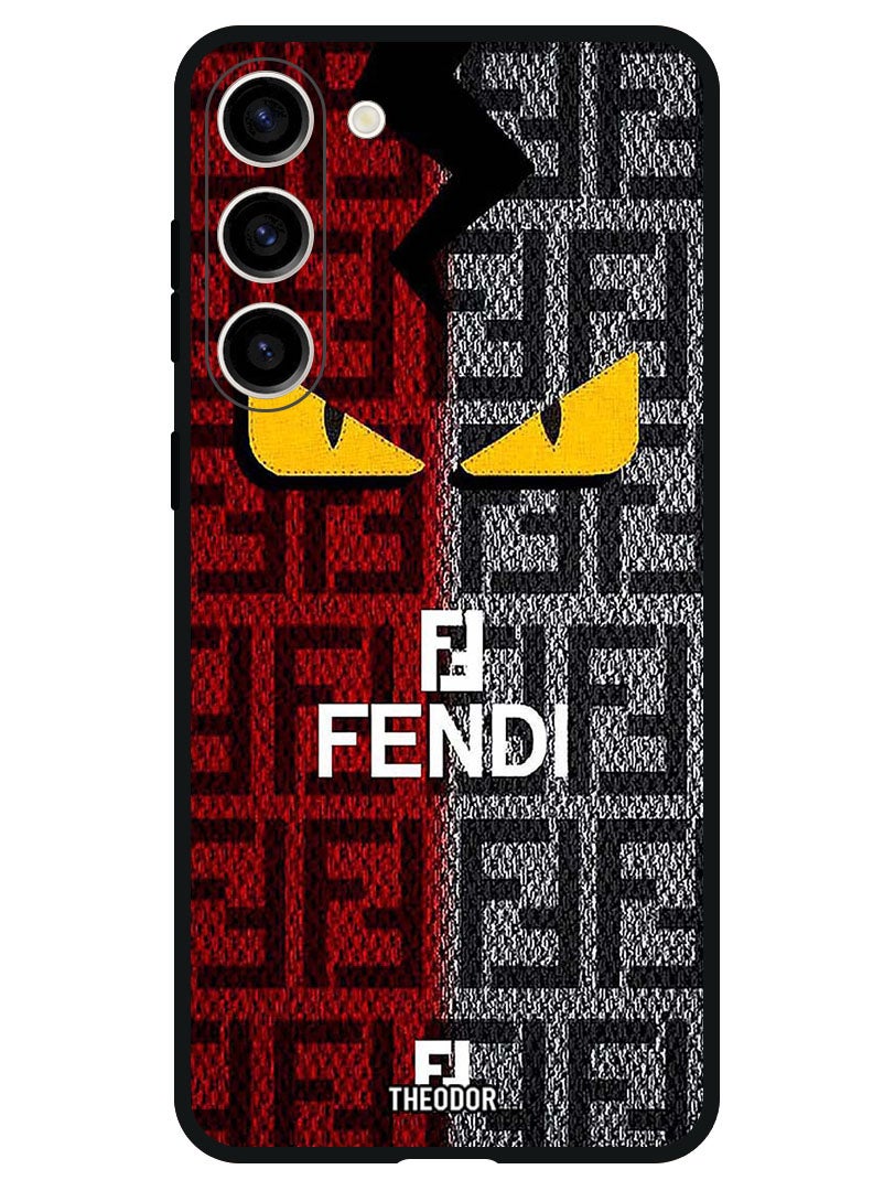 Theodor Protective Case Anti Scratch Shock Proof Bumper Cover For Samsung Galaxy S23 FE Yellow Eyes - Image 1