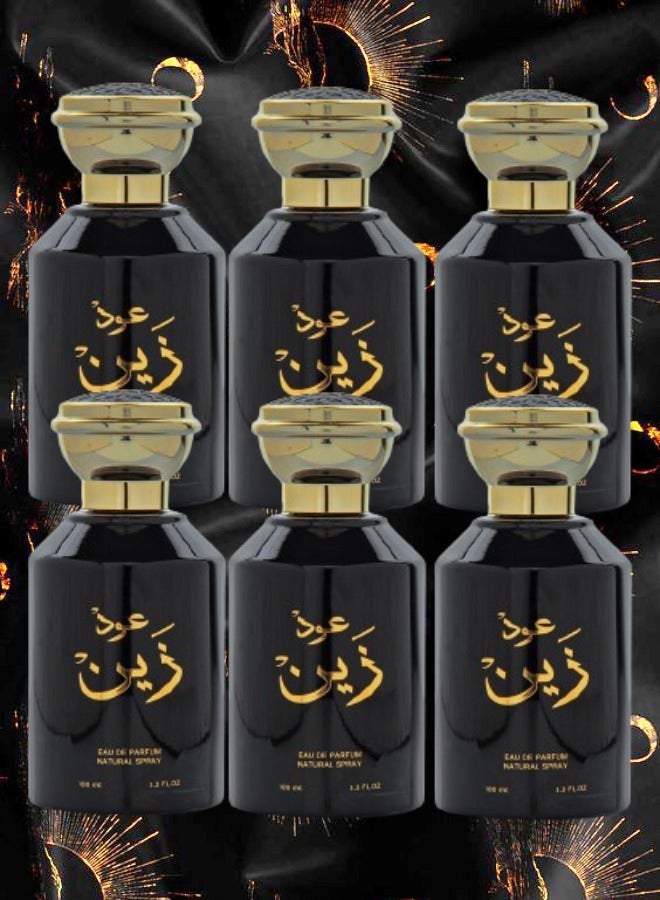 Banafa 6 Pieces Oud Zain EDP 100ML - Image 1