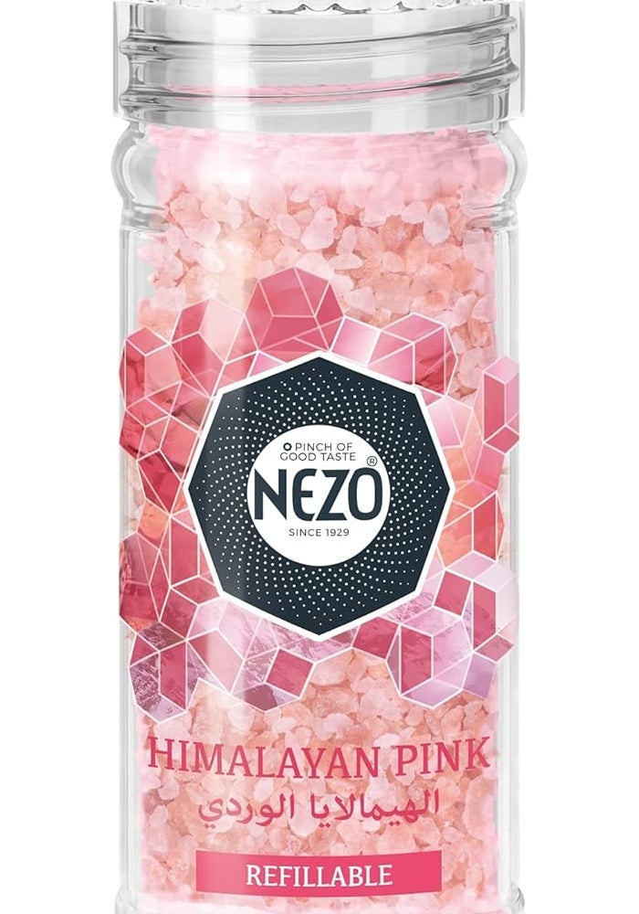 NEZO Himalayan Pink Salt Grinder 90g - Refillable