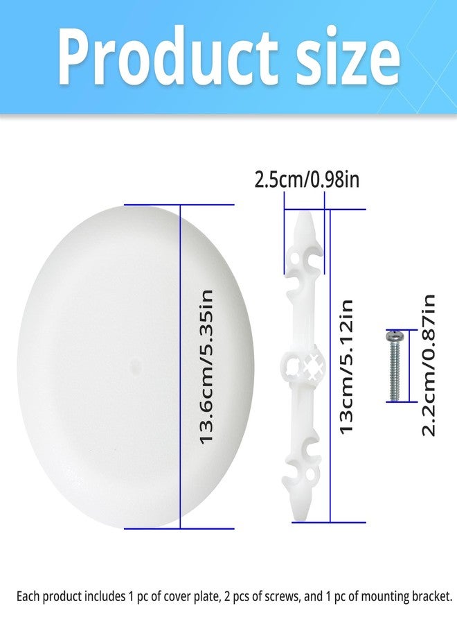 XGGYA Round Electrical Outlet Box Cover Ceiling Mounting 1PC - Image 2