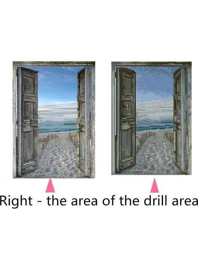 NIBEMINENT 5D DIY Decorative Diamond Painting Kit Multicolour - Image 5