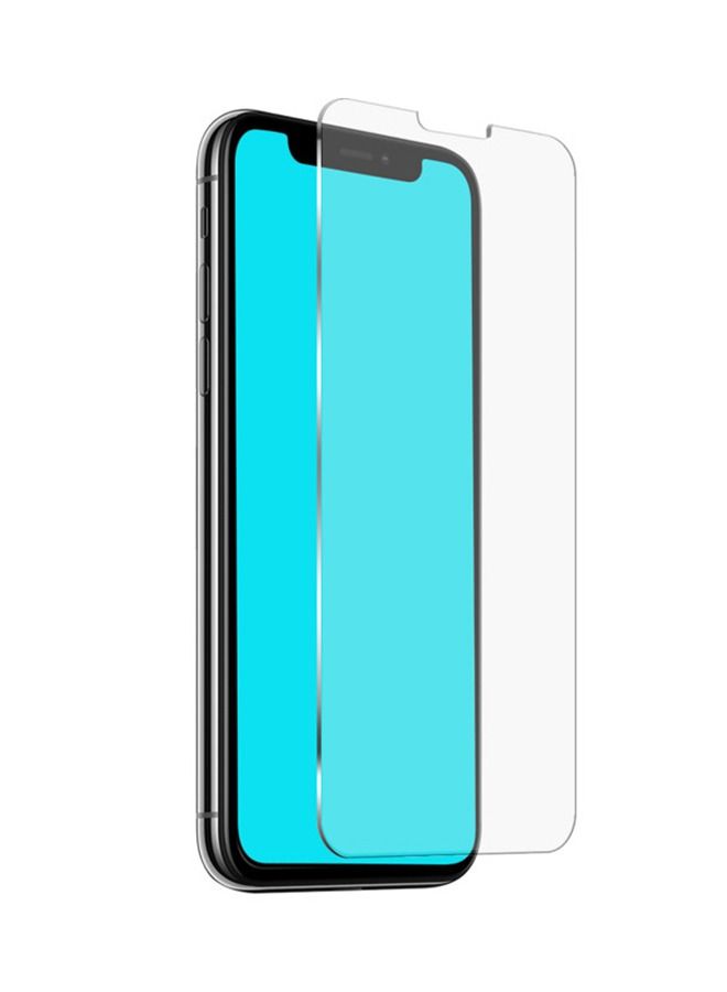 واقي شاشة من الزجاج المقوى لهاتف أبل آيفون XR شفاف