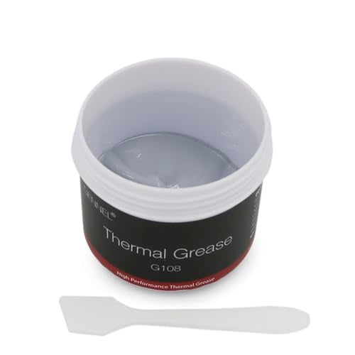 GENNEL G108 100g High Performance Thermal Paste, CPU Heatsink Paste, Thermal Compound, Carbon Based Thermal Conductive Grease for CPU Processor Coolers GPU IC LED Chipset Ovens PS4 PS5 Xbox - Image 1