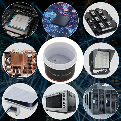 GENNEL G108 100g High Performance Thermal Paste, CPU Heatsink Paste, Thermal Compound, Carbon Based Thermal Conductive Grease for CPU Processor Coolers GPU IC LED Chipset Ovens PS4 PS5 Xbox - Image 3
